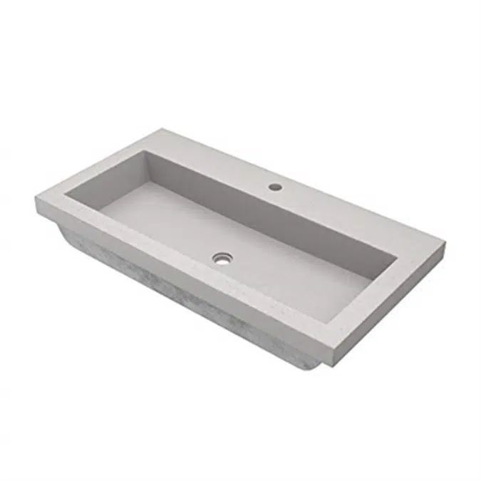 Native Trails NSL3619 Native Stone Trough Bathroom Sink