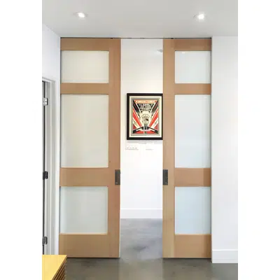 Image for CL400 Magnetic Pocket Door Handle