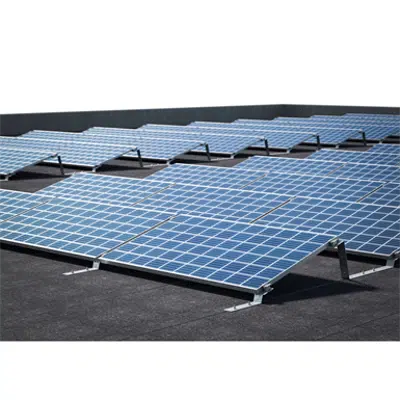 Low tilt system for solar panel图像