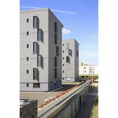 Image for ZINC cladding - VMZINC Interlocking panel