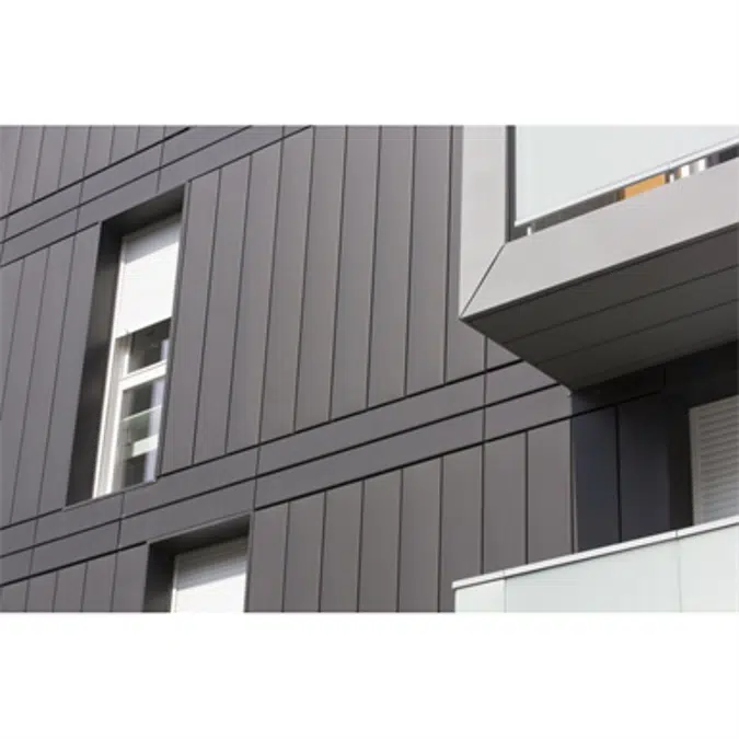 Façade ZINC - Profil à Emboîtement VMZINC