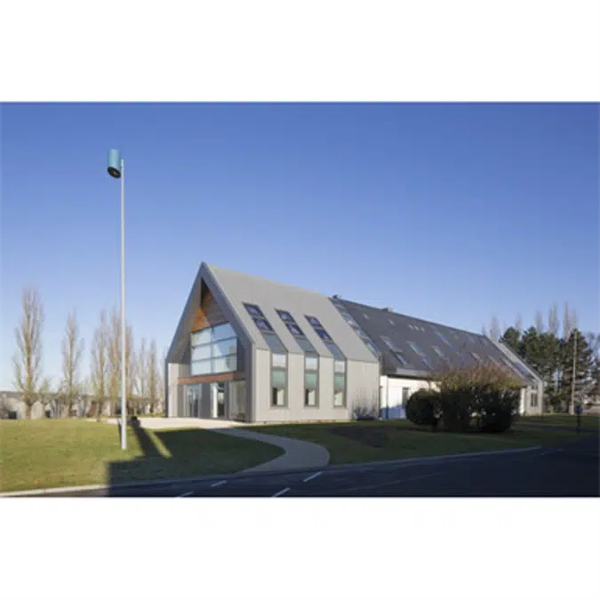 BIM object Roof ZINC roofing VMZINC Standing seam roof VM BUILDING SOLUTIONS Polantis