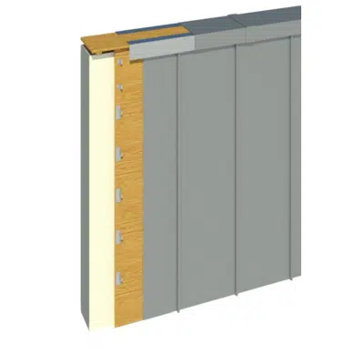 Image for BE_VMZINC_Standing_Seam_Warm_Facade_Timber Panels_Plywood or OSB