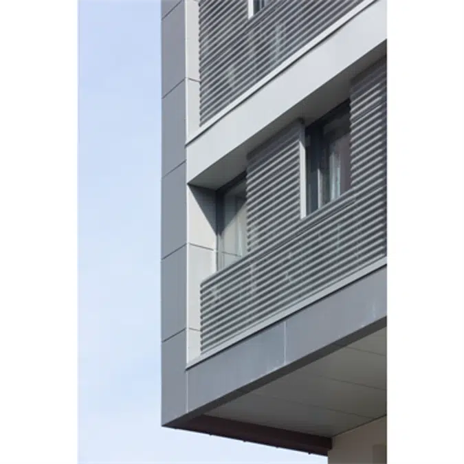 ZINC cladding - VMZINC Sine wave profile