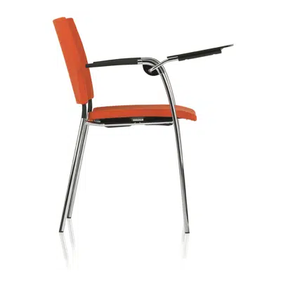 Image for Spira Armchair 4 legs laptop surface