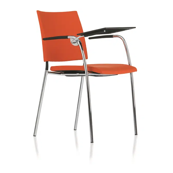 Spira Armchair 4 legs laptop surface