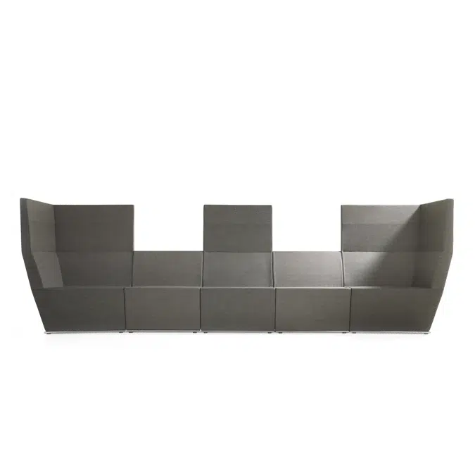 Area Modular Sofa Low Back Center Unit