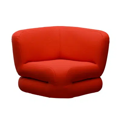 Image pour Bau easy chair open large (90 degr)