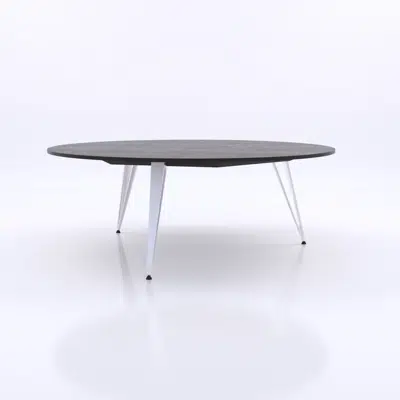 Image pour Attach Table H74 D200 3 legs