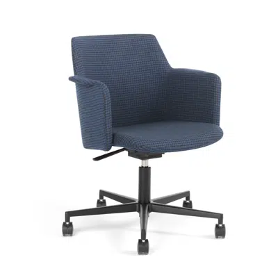 Image pour Carousel Armchair 5 feet castors