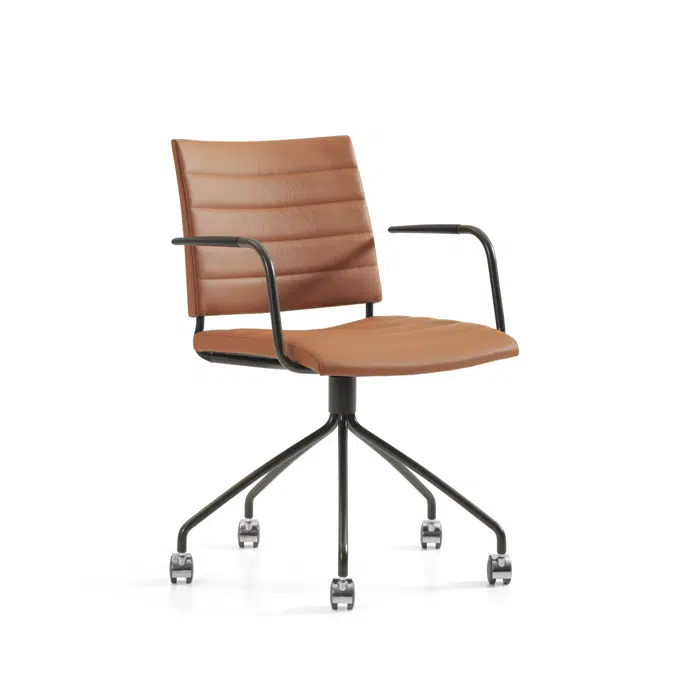 Spira Armchair Swivelbase 5 feet castors