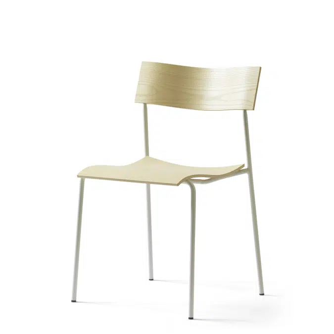 BIM objects - Free download! Campus Chair 4 legs | BIMobject