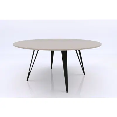 imagen para Attach Table H90 D200 4 legs