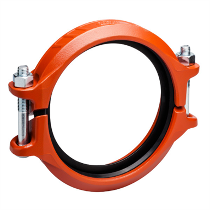 BIM objects Free download! QuickVic Rigid Coupling For Steel Vic 107N