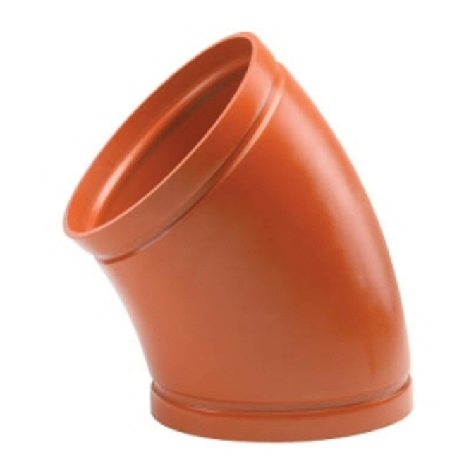 Oggetti BIM Download gratuito! No. W11 AGS 45 deg Elbow, 14" to 24