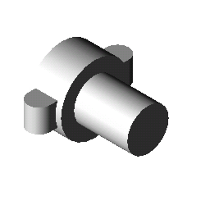 BIM objects Free download! No. 42A Groove X Bevel Flange Adapter, 1