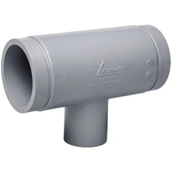 BIM objects Free download! Vic Cpvc Reducing Tee 354 (Grv X Grv X