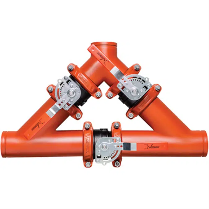 BIM objects Free download! Vic Dly Victaulic DeltaY Assembly BIMobject