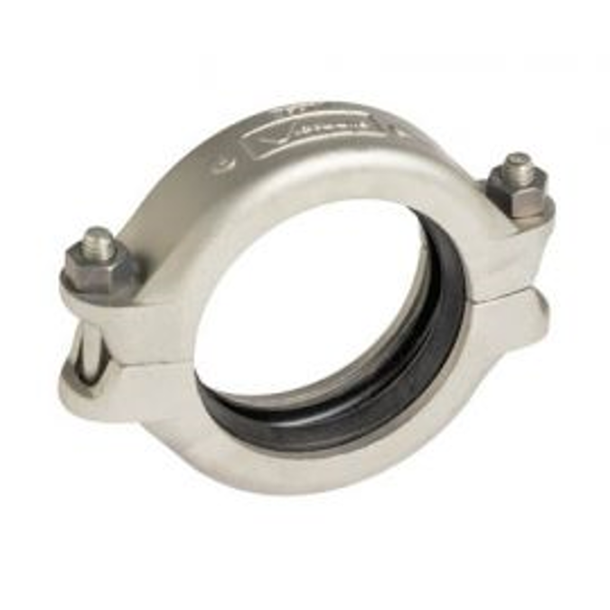 BIM objects Free download! Stainless Steel Type 316 Flexible Coupling