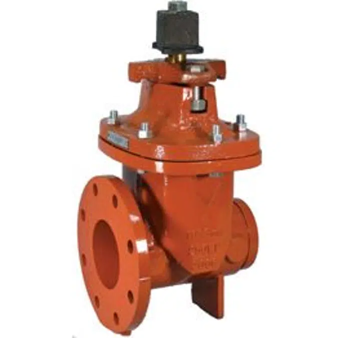 Objetos BIM - ¡Descarga gratis! FireLock® NRS Gate Valve - Series 772F ...