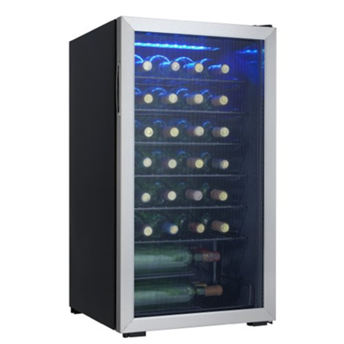 BIM objects Free download! Danby 36 Bottle Freestanding Wine Cooler