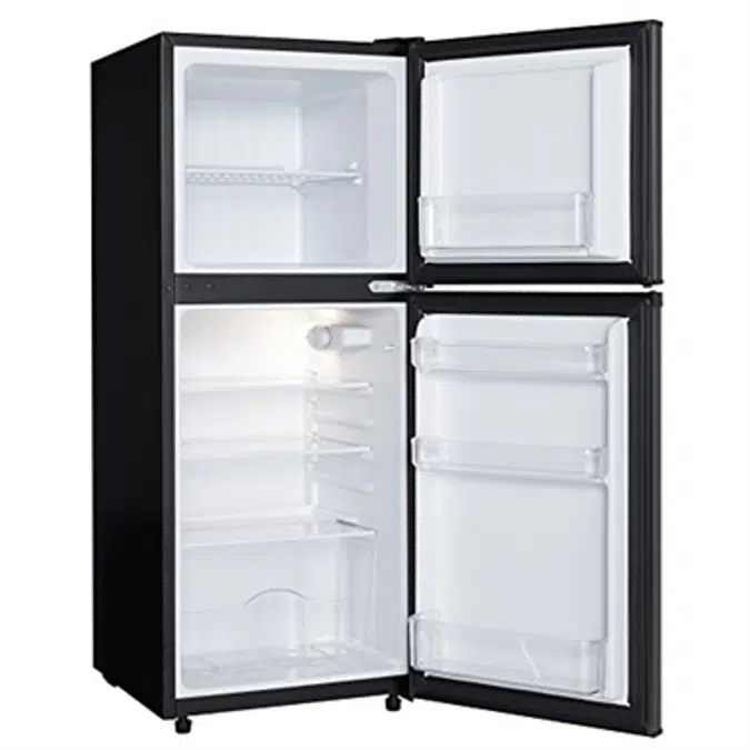 Danby DCR047A1BBSL Dual Door Compact Refrigerator