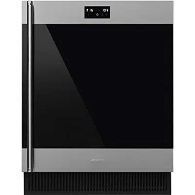 obraz dla Smeg 24in Classic Series Built-In Under Counter Wine Cooler