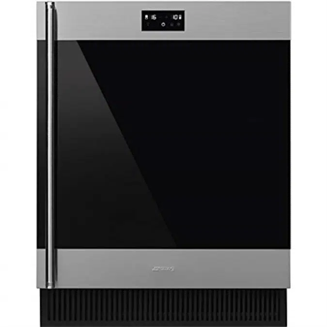 Smeg 24in Classic Series Built-In Under Counter Wine Cooler