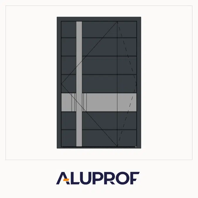 MB-86N PIVOT Panel Door PD17 Single Outward Opening