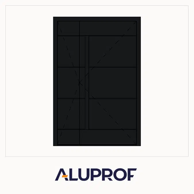 MB-86N SI Panel Door Double AD37 Inward/Outward Opening