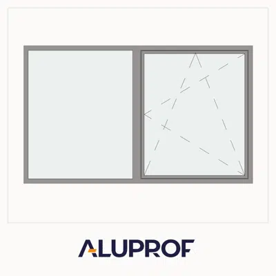 imagem para MB-45 Window 2-sash Tilt&Turn - Fixed