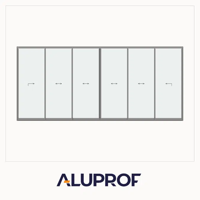 MB-OpenSlide Sextuple Sliding Door