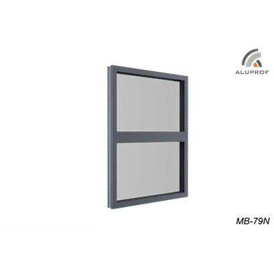Image for MB-79N ST Window 2-sash Vertical Fix-Bottomhung Casement