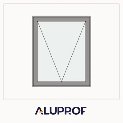 imagem para MB-79N Casement Window 1-sash Top-hung