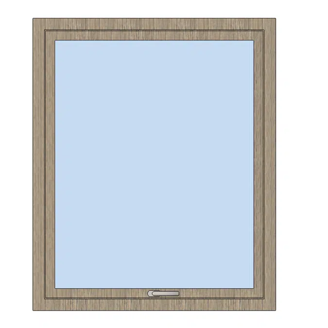 MB-86 Casement Window 1-sash Top-hung