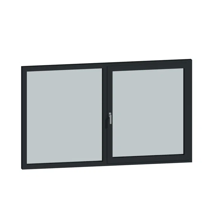 MB-86N SI Window 2-sash Tilt and Turn - Fixed