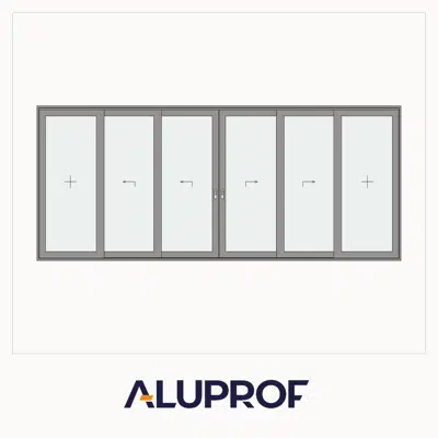 Image for MB-77HS ST Lift&Slide Quadruple sliding door with two fixed panels
