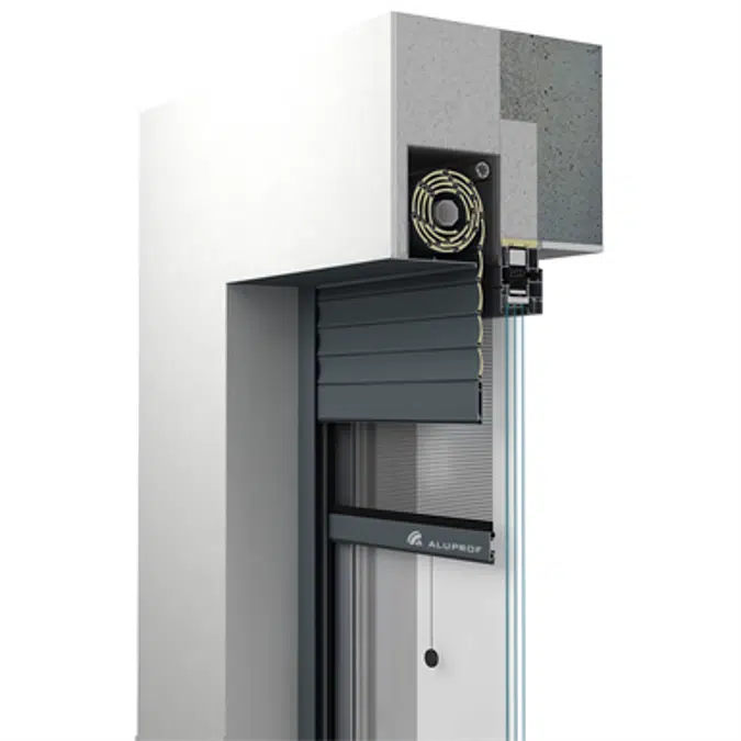 SP-E 180 flush mounted roller shutters