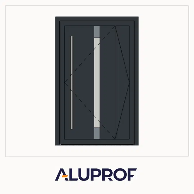 MB-86N PIVOT Panel Door AD02 Single Inward Opening