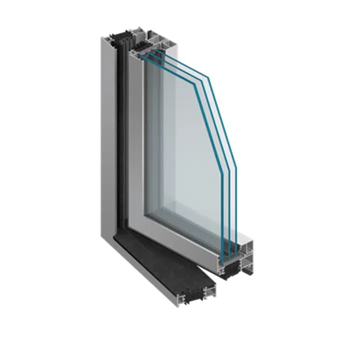 MB-86 AERO Corner Window with Structural Glazing