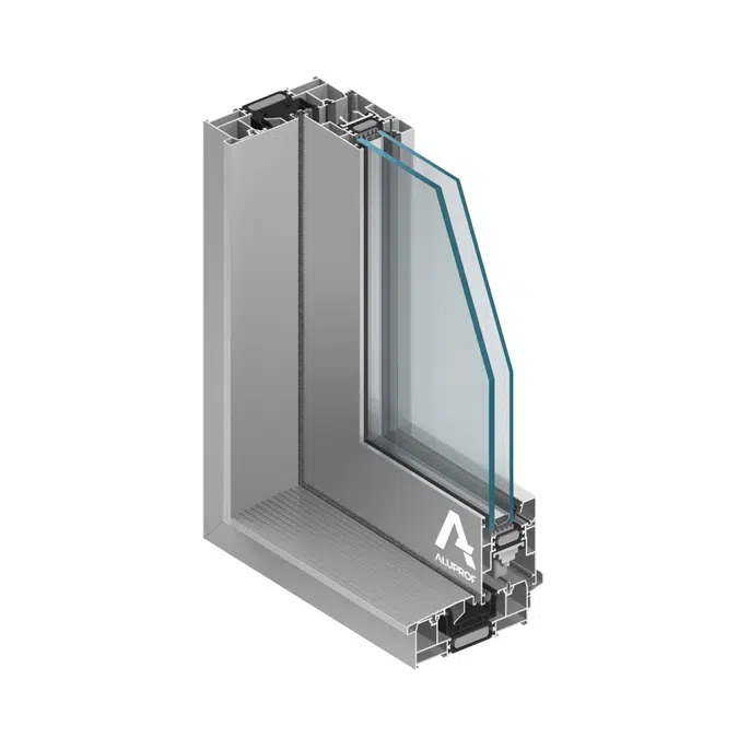 MB-59 Slide Door 3-sash Fixed - Slide - Slide