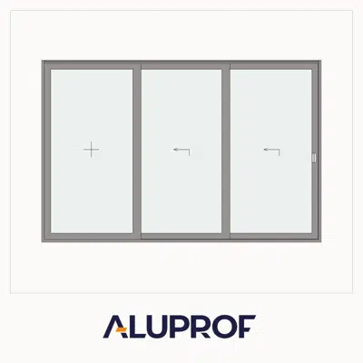 изображение для MB-59 Slide Door 3-sash Fixed - Slide - Slide