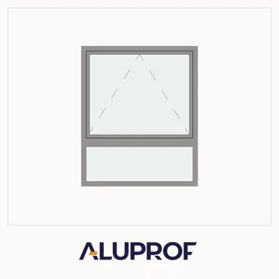MB-45 Window 2-sash Vertical Fixed - Bottomhung图像