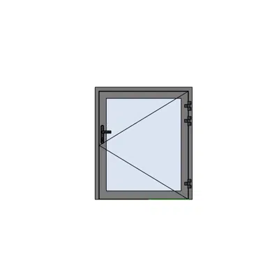 Image for MB-78EI Fireproof Technical Window Opening Outwards