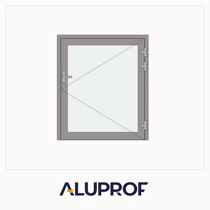 MB-78EI Fireproof Technical Window Opening Outwards