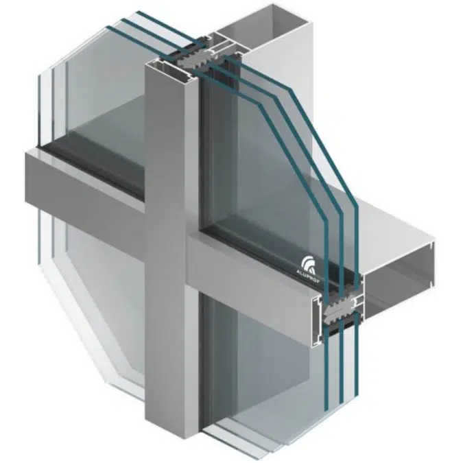 MB-SR60N HI+ Mullion-Transom Curtain Wall