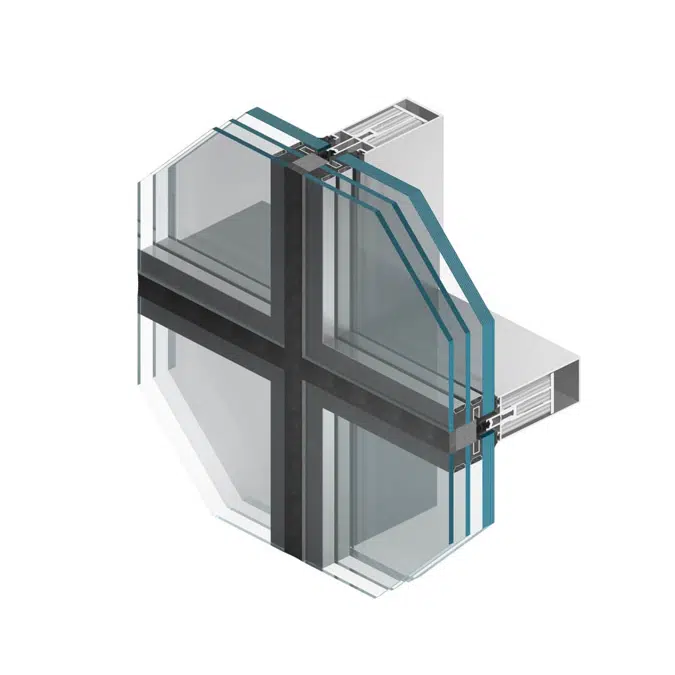 MB-SR50N EI EFEKT fire rated curtain wall