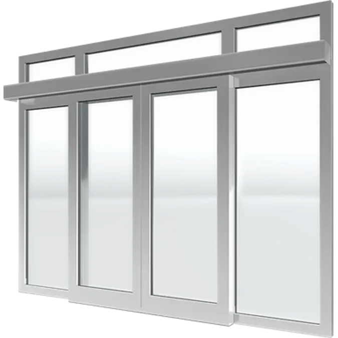 BIM objects - Free download! MB-DPA Automatic Sliding Double Door MB-70 ...