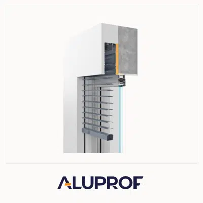 SZF-P Under-Plaster Venetian Blinds System图像