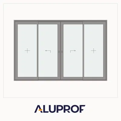 afbeelding voor MB-77HS HI Lift&Slide Door Narrow Mullion Fixed-Slide-Slide-Fixed